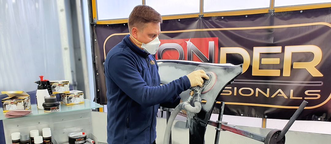 Krāsu sistēmas no STONDER: profesionāla izvēle auto virsbūves remontam