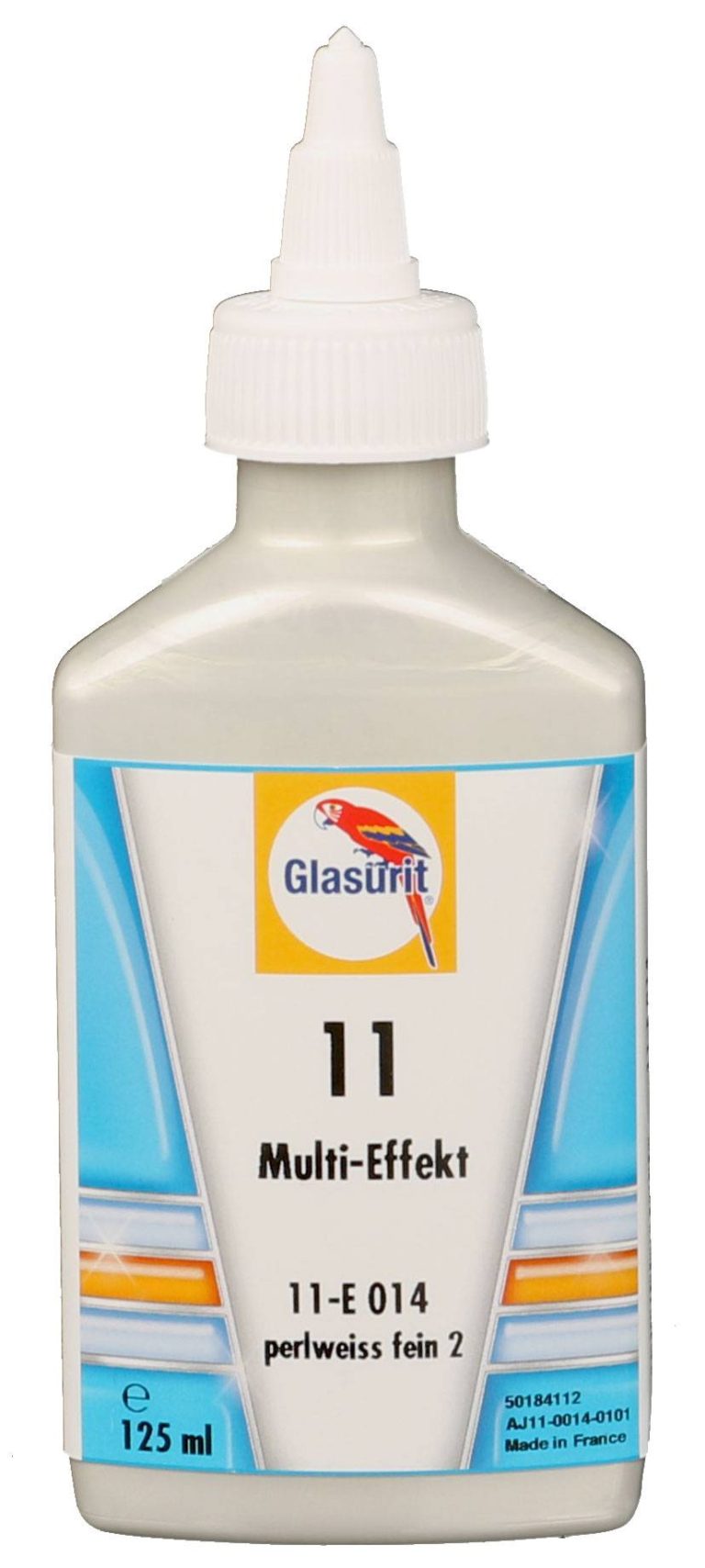 GLASURIT Pērļu baltā smalkā krāsa 125ml