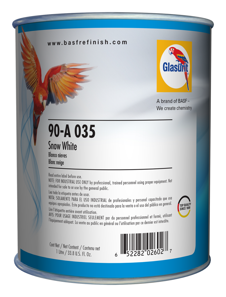 GLASURIT Sniega balta krāsa (1L)