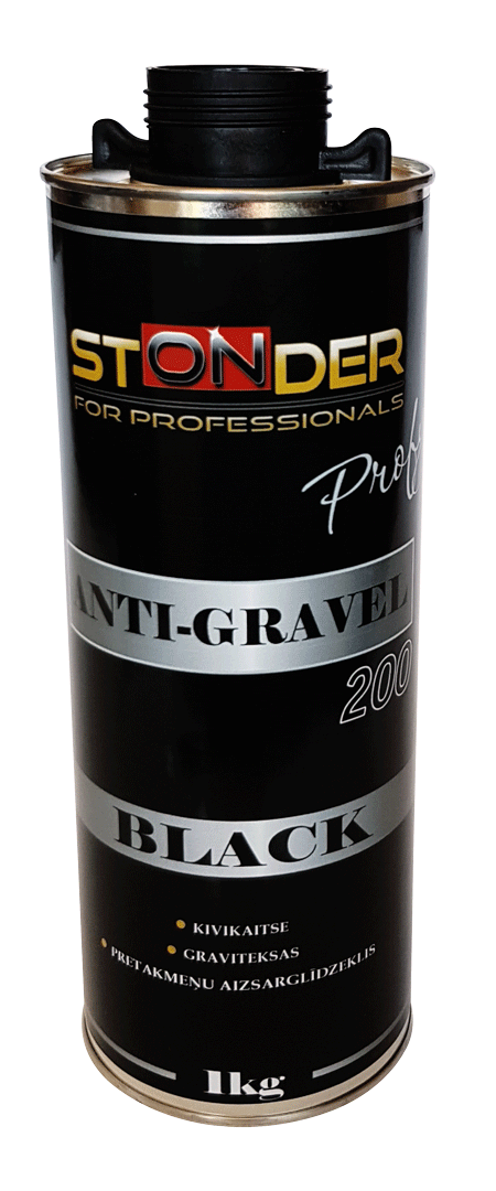 Melns 200 Pretakmeņu aizsarglīdzeklis 1kg