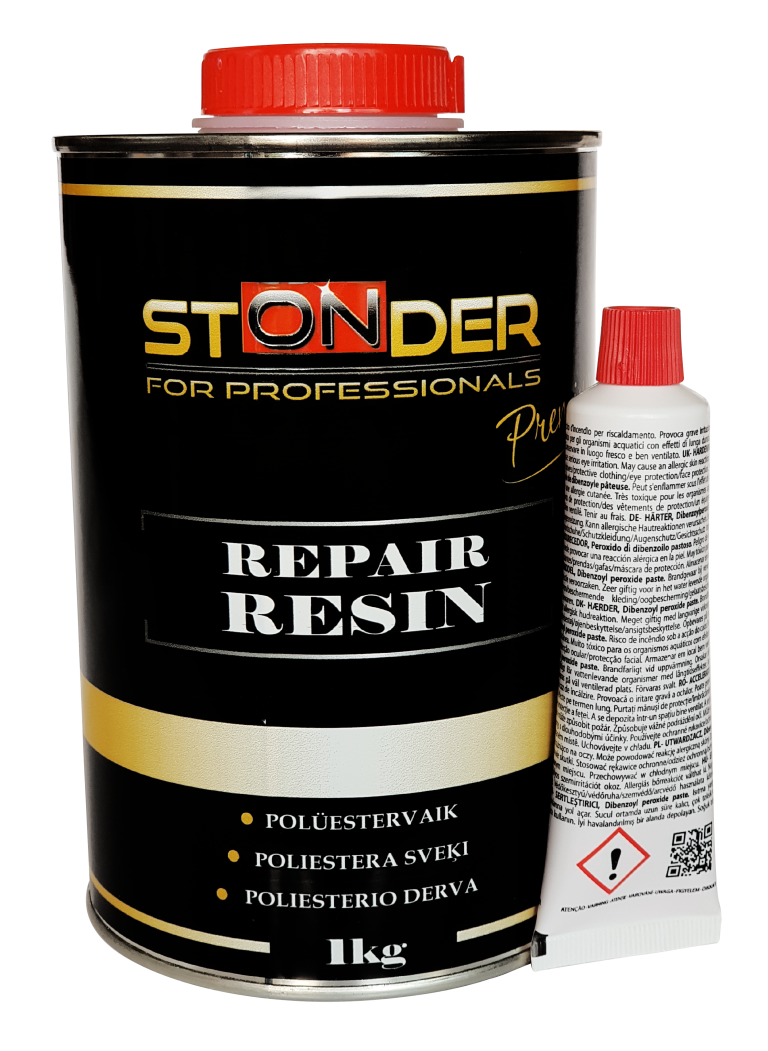 Poliestera sveķi 1kg ar cietinātāju