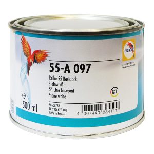 GLASURIT Akmens balta krāsa (0,5L)