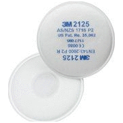 3M DA  2125 FFP2 apaļo daļiņu filtru pāris (2gb)