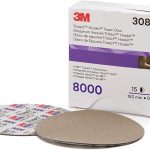 3M Trizact Hookit  Ø150mm P8000 pulēšanas materiāls.