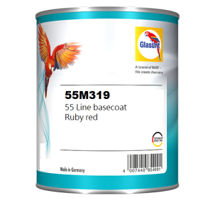 GLASURIT Rubīnu sarkana krāsa (0,5L)