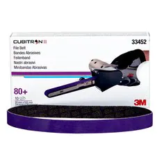 3M Cubitron II slīplenta 10mm x 330mm P80 (1gb) (iepakojumā 10gb)