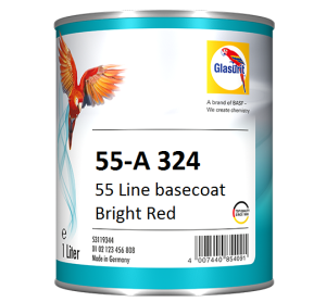 GLASURIT Spilgti sarkana krāsa (1L)