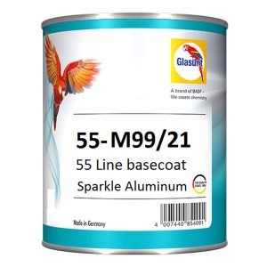 GLASURIT Spīdumu alumīnija krāsa (0,5L)