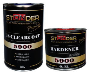 5900 lakas komplekts 1L + 0.5L STANDARTA