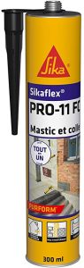 Sikaflex 11FC+,C103 PU mastika melns 300ml