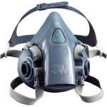 3M DA 7502 pusmaska, M izmērs (vidējā)