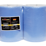 PLUS divslāņu papīrs ruļļos, zils,  36x38cm, 1000 loksnes