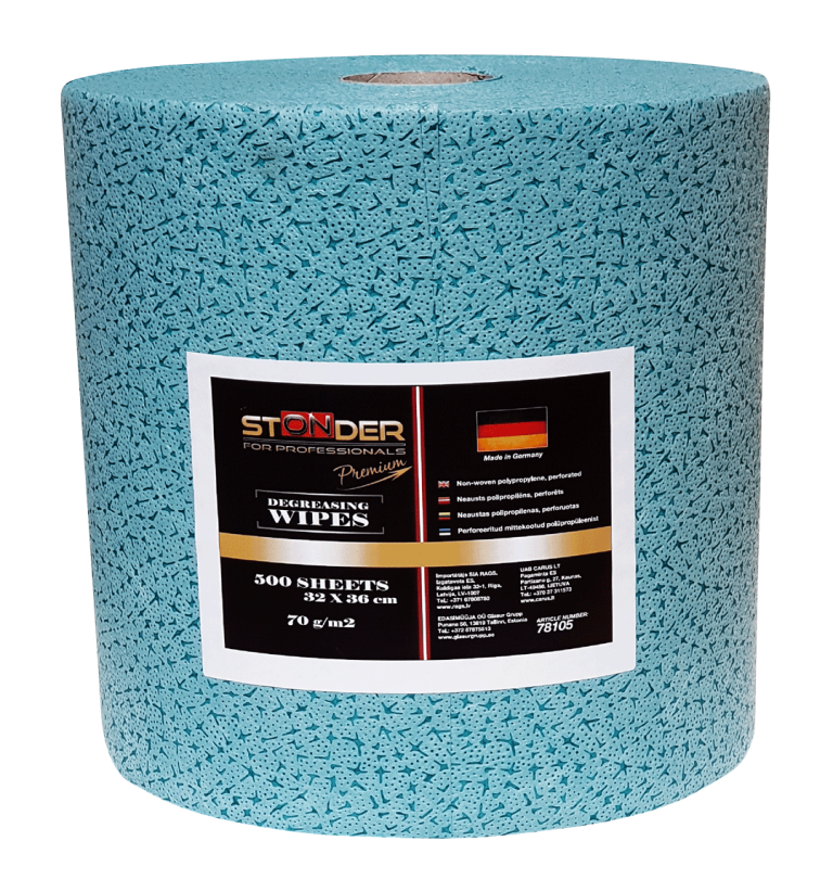 Attaukošanas salvetes rullī 32x36cm, 70g/m2, 500 gab(cena par 1gab)