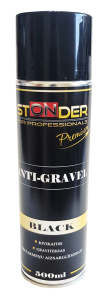 Melns pretakmeņu aizsarglīdzeklis aerosolā 500ml