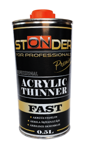 STONDER Akrila šķīdinātājs ĀTRS 0,5L