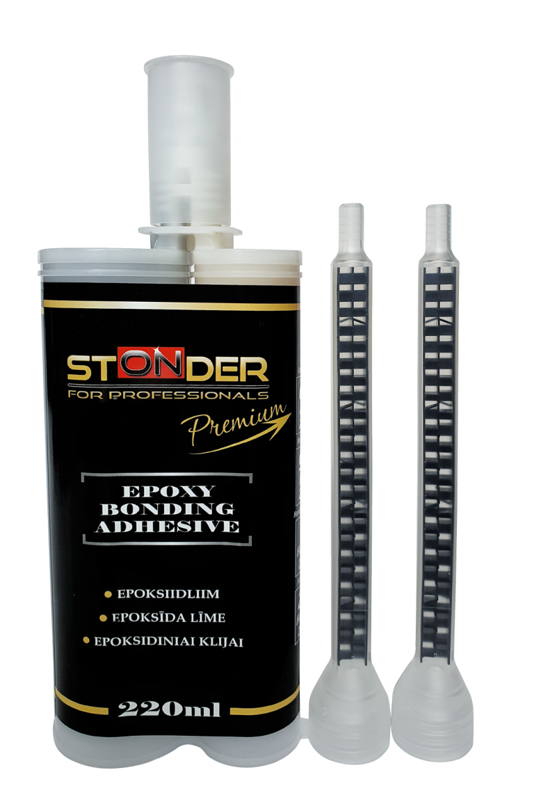 STONDER Paneļu līme 220ml, melna