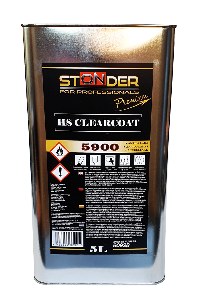 STONDER 5900 laka 5L (cena par 1L)