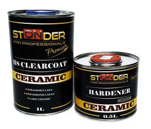 STONDER HS keramiskās lakas kompl.1L STANDARTS