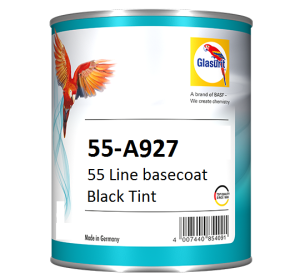 GLASURIT Caurspīdīga melna krāsa (0,5L)