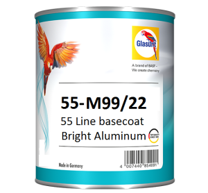 GLASURIT Spoža alumīnija krāsa (1L)