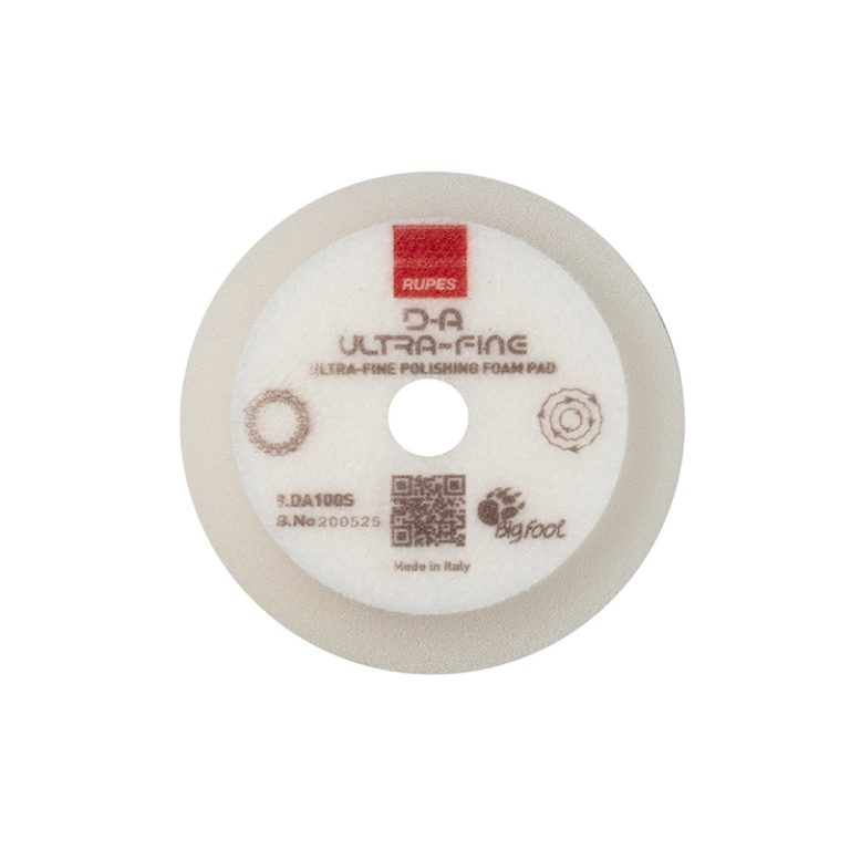 RUPES DA ULTRAFINE pulēšanas ripa Ø80/100mm mīksta BALTA