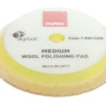 RUPES vilnas pulēšanas ripa MEDIUM/dzeltena Ø80/90mm