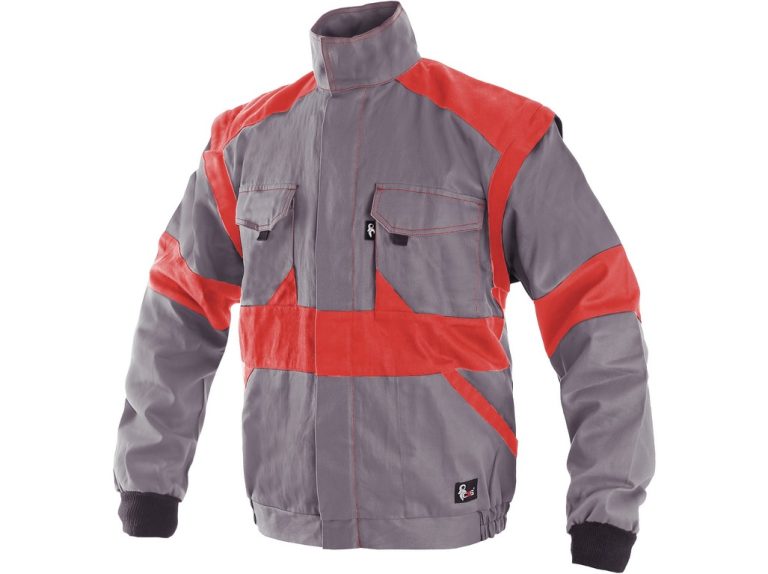 LUX EDA jaka 50/M izmērs (pelēka+sarkana)