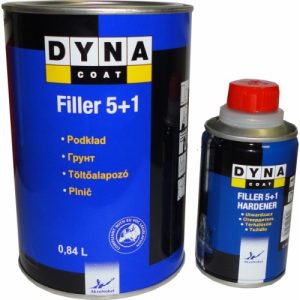 DYNA HB grunts 5+1 pelēka  1L komplekts