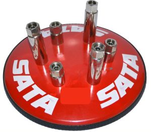 SATA Pistoļu turētājs (apaļais ar uzrakstu)