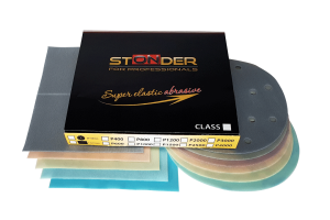 Elastīgs smilšpapīrs P400, loksne 170x130mm, 1gab