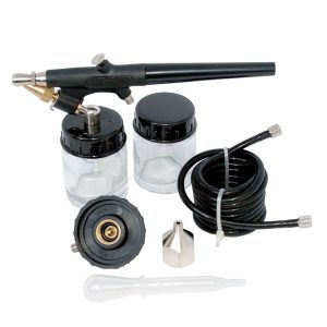 AUARITA  Aerogrāfa komplekts ar apakšējo bāciņu