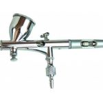 AUARITA  Aerogrāfs 0.25mm, papildus regulātors, metāla bāciņa