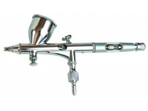 AUARITA  Aerogrāfs 0.25mm, papildus regulātors, metāla bāciņa
