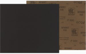 Ūdens izturīgs slīppapīrs PLUS 230x280mm  P1500 50gb