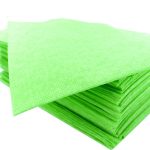 Ūdens bāzes putekļu salvetes 50 gab / gaiši zaļas