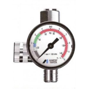 IWATA Gaisa regulators ar manometru