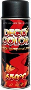 Deco Color Karstumizt krāsa 650°C melna 400ml