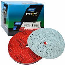 NORTON Cyclonic slīpdiski Ø150mm P220/240 SARKANS 1gb