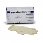 CRAFT caurspīdīgi cimdi XL (iepakojumā 100gab)