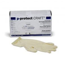 CRAFT caurspīdīgi cimdi XL (iepakojumā 100gab)