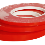 Caurspīdīga divpusējā līmlente 12mm x 10m