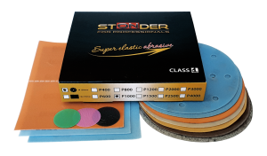 Elastīgs smilšpapīrs  P2500,  Ø75mm, 1gab