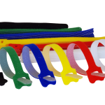 MAGIC Melns pašlīmējošs savilcējs 300×12.5mm, 10gab