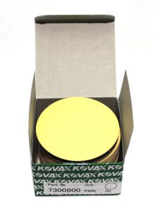 KOVAX YELLOW FILM SUPER TACK diski Ø75mm P800 50gb