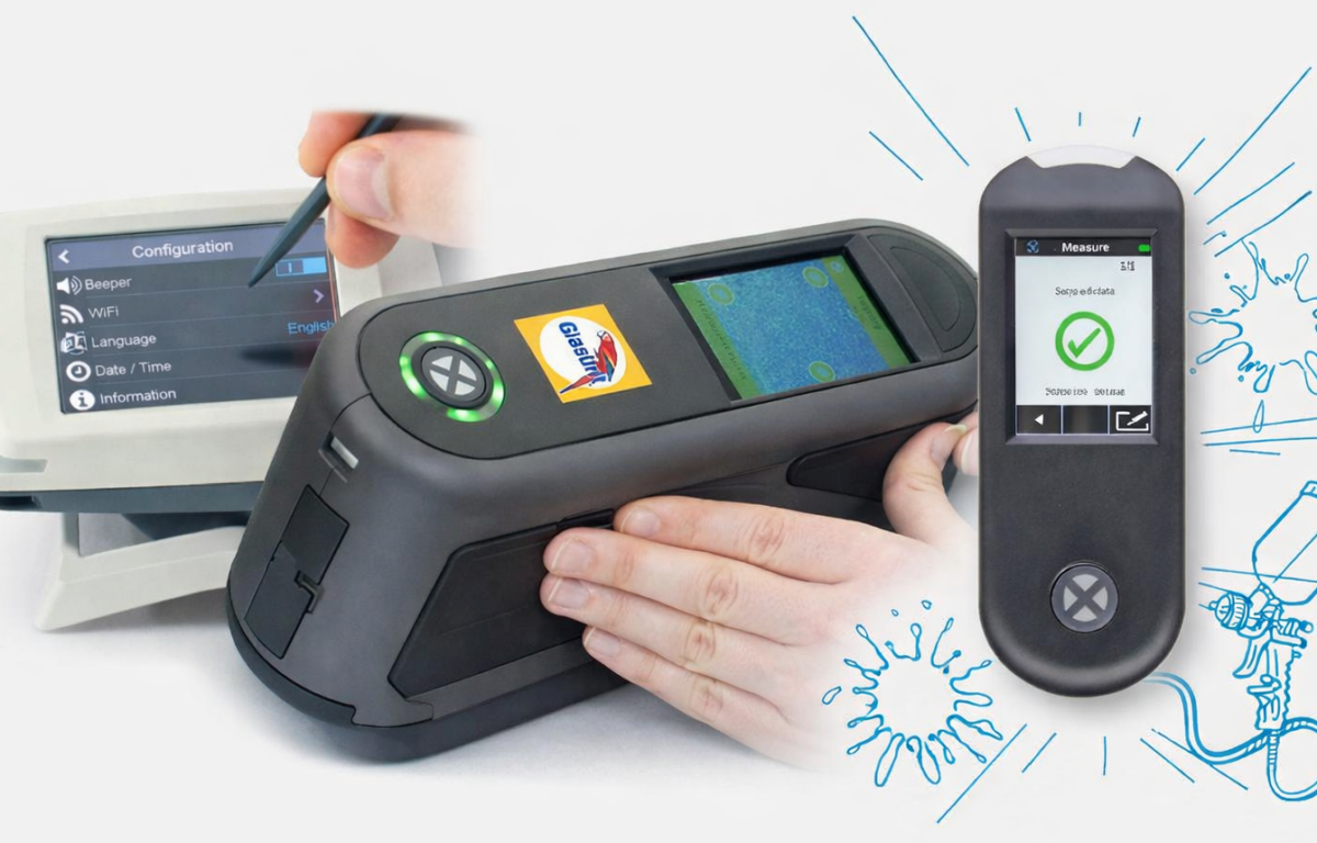 Krāsu noteikšana ar spektrometru – perfekts tonis.